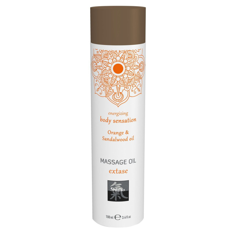 Shiatsu Huile de massage Extase Orange 100mL